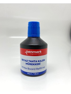 Penmark Beyaz Tahta Kalem Mürekkebi Mavi 100 cc