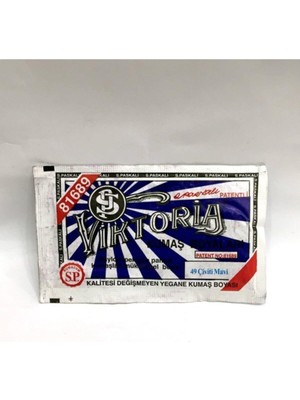 Viktoria Çivit Mavi Kumaş Boyası Kot Boyası