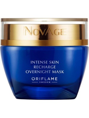Oriflame Novage Intense Skin Recharge Gece Maskesi