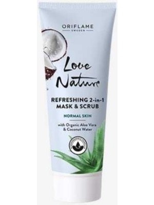 Oriflame Love Nature Love Nature 2'si 1 Arada Canlandırıcı Maske ve Arındırıcı