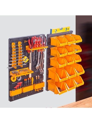 Super-Bag Duvar Alet Paneli Takım Çantası Hırdavat Organizeri Dayanıklı Tasarım ile Çok Amaçlı Kullanım