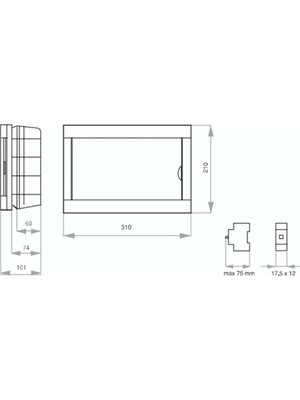 Viko Sıva Altı 12 Li Sigorta Kutusu