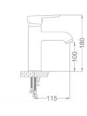 GMS Zirve Mix Lavabo Bataryası ZRV100