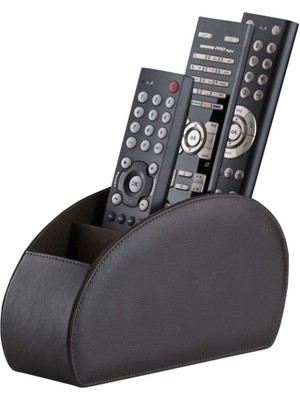 Sonorous Kahverengi Deri Kumandalık Kumanda Standı Kahverengi  Deri Kumandalık Hediyelik Eşya Aksesuar Dekoratif