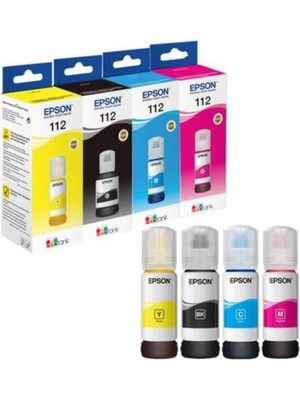Epson 112 Orijinal Mürekkep Seti Cmyk 127 Ml-70 ml - L11160