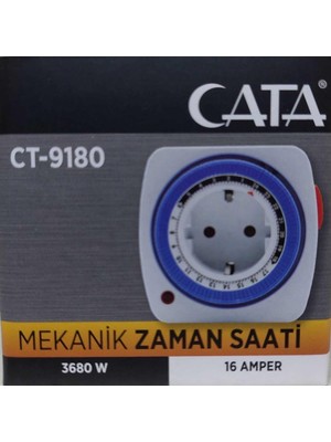 Pirontek Cata CT-9180 Mekanik Yeni Nesil Minimal Tasarım Zaman Saati CT-9180