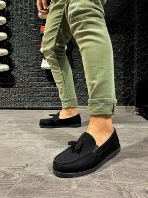 LISINYA952  Loafer Erkek Ayakkabı  Siyah