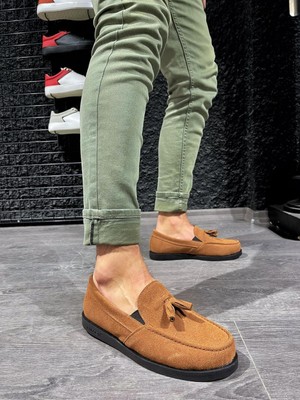 LISINYA952  Loafer Erkek Ayakkabı  Taba