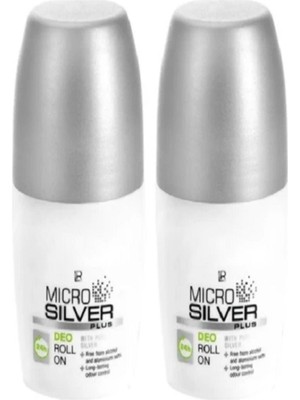Lr Microsilver Plus Deo Roll-On 50 ml 2'li Set