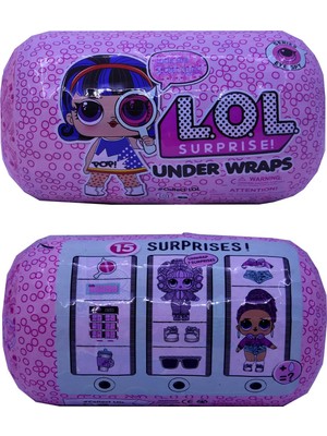 L.O.L. Kapsul Top 18CM Müzikli Işıklı Sürpriz Bebekli ve Hediye Cüzdan