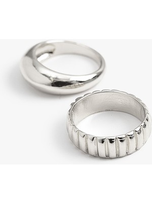 Koton Alyans Yüzük 2'li Farklı Şekillerde