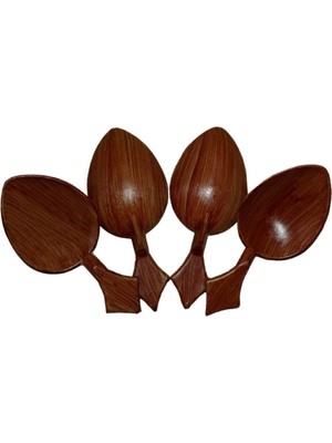 Şenturistik Kısa Oyun Kaşığı 4'li Set