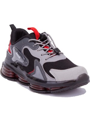 Vicco Mask 346F23Y168 Siyah Ortopedik Günlük Erkek Çocuk Spor Ayakkabı