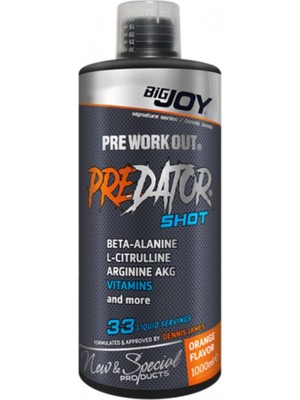 Bigjoy Sports Predator 1000 Ml Portakal