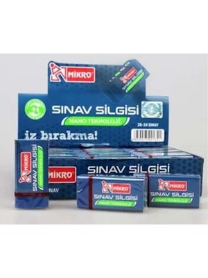 Mikro Nano Sinav Silgisi