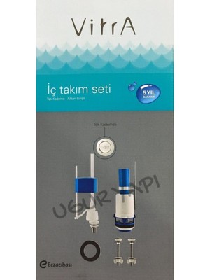 VitrA Tek Kademeli Klozet Iç Takım Seti (330B1314) Vıtra