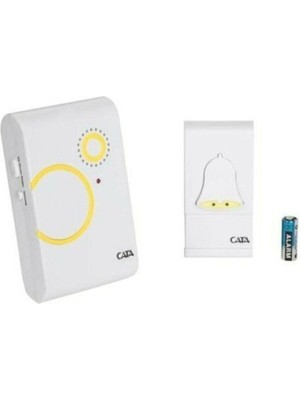 Cata CT-101 Kablosuz Uzaktan Kumandalı Kapı Zili 50-100 ml Hasta Çağrı Cihazı Elpim