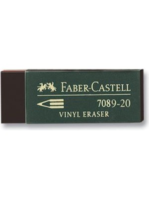 Faber-Castell Faber Castell 7089-20 Siyah Silgi