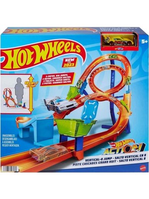 Hot Wheels Dikey Yarış Heyecanı Oyun Seti HMB15 60 cm Uzunlukta İki Farklı Yol Özelliği