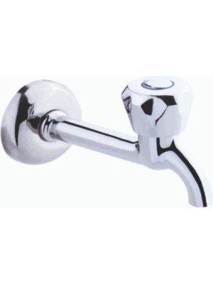 Yıldız Armatür 5 Yıl Güvenceli Tekli Uzun Musluk Banyo Tuvalet Lavabo Tekli Musluk Tse (Musluk Aynası Ile)