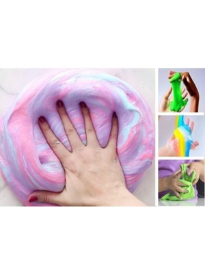 Eventi Event 6 Renk Neon Fosforlu Hazır Slime - Hazır Slaym Oyunu 6X170GR