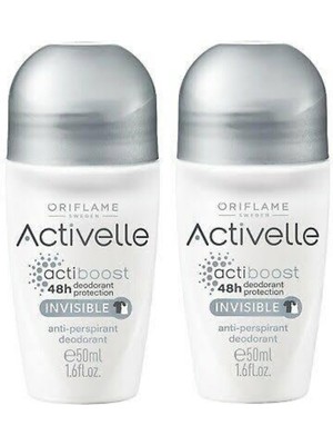 Oriflame Activelle Rool On 50 Ml×2 Adet