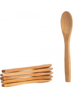 Yakut 6'lı Bambu Kaşık