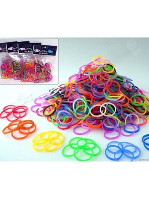 Rbc Lastik Örgü Bileklik ve Kolye Yapma (Yapım) Seti 3 Paket Loom Bands
