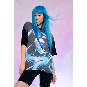 Hatsune Miku Oversize Tişört-anime Koleksiyonu