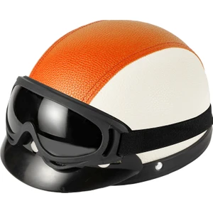 Şık Retro Lokomotif Dört Mevsim Evrensel Kask (Yurt Dışından)