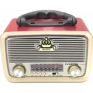 RT-301 Nostalji Bluetooth Şarjlı Radyo USB Sd Mp3 Player