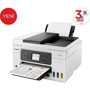 Maxify GX4040 Wi-Fi + Tarayıcı + Fotokopi + Faks Renkli Çok Fonksiyonlu Tanklı Mürekkep Püskürtmeli Yazıcı (Canon Eurasia Garantili)