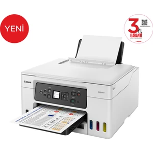Maxify GX3040 Wi-Fi + Tarayıcı + Fotokopi Renkli Çok Fonksiyonlu Tanklı Mürekkep Püskürtmeli Yazıcı (Canon Eurasia Garantili)