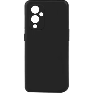 Oneplus 9 Kılıf Premier Silikon Mat Koruma+Nano Glass Siyah