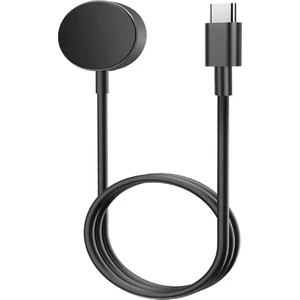 M.TK Moveteck Samsung Galaxy Watch 5 / 5 Pro Uyumlu Type-C Akıllı Saat Şarj Kablosu Turbo Hızlı Kablosuz Şarj Cihazı