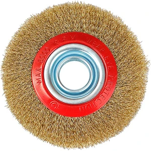 Daire Tel Fırça Sarı 200MM