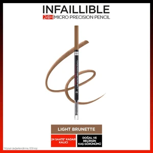 L'Oréal Paris Infaillible 24H Micro Precision Kaş Kalemi - Light Brunette