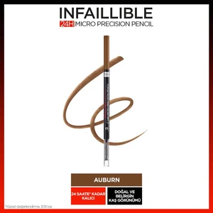 L'Oréal Paris Infaillible 24H Micro Precision Kaş Kalemi - Auburn