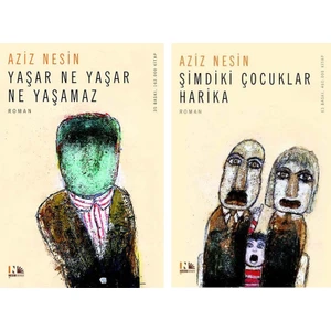 Yaşar Ne Yaşar Ne Yaşamaz - Şimdiki Çocuklar Harika - 2 Kitap - Aziz Nesin