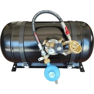 Karavan Lpg Tankı Yatay 32 Litre Hazır Set