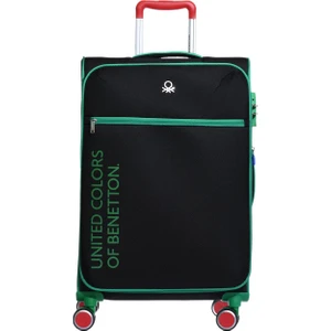 Benetton 14BNT2100-02-S Trolley 60 Cm Siyah Orta Boy Valiz