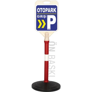 Otopark Girişi Temalı Başlıklı Duba Takımı 1 Adet