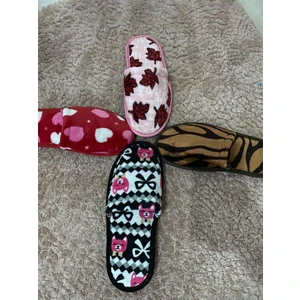 Ebruli Butik Ev Terliği 4 Lü