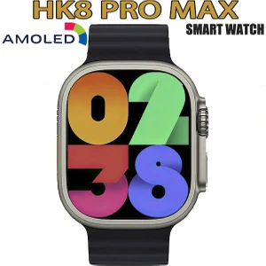 Hk 8 Pro Max 49MM Super Amoled Ekran 2.12 Inç Tüm Cihazlara Uyumlu Akıllı Saat