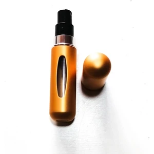 Doldurulabilir Spreyli Mini Cep Parfüm Şişesi (Gold)