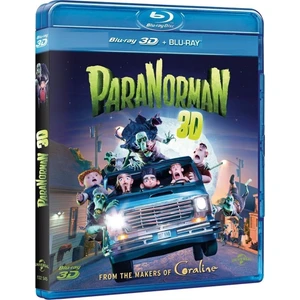 Paranorman 3D +2D Blu-Ray Tek Disk