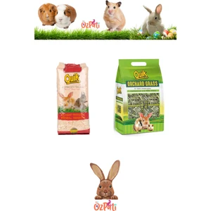 Kuru Yonca Kemirgen Otu + Kemirgen Talaşı