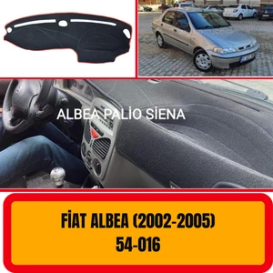 A3D Torpido Koruma Fiat Albea 2002-2005 Ön Göğüs / Panel /  Torpido Koruması - Kılıfı - Halısı
