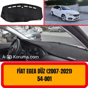 A3D Torpido Koruma Fiat Egea Tabletsiz (Düz Halı) Torpido Koruma - Torpido Koruyucu - Kılıfı - Halısı - Örtüsü - Yedek parça - Otoaksesuar - Ön Gögüs - Panel