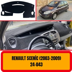 A3D Torpido Koruma Renault Scenic 2003 - 2009 Ön Göğüs / Panel /  Torpido Koruması - Kılıfı - Halısı
